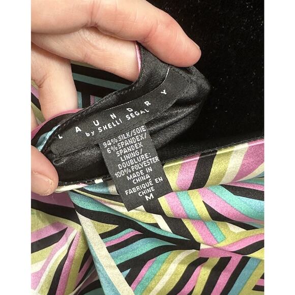 Laundry by Shelli Segal Womens Medium Multi Colored Sleeveless - Picture 5 of 7